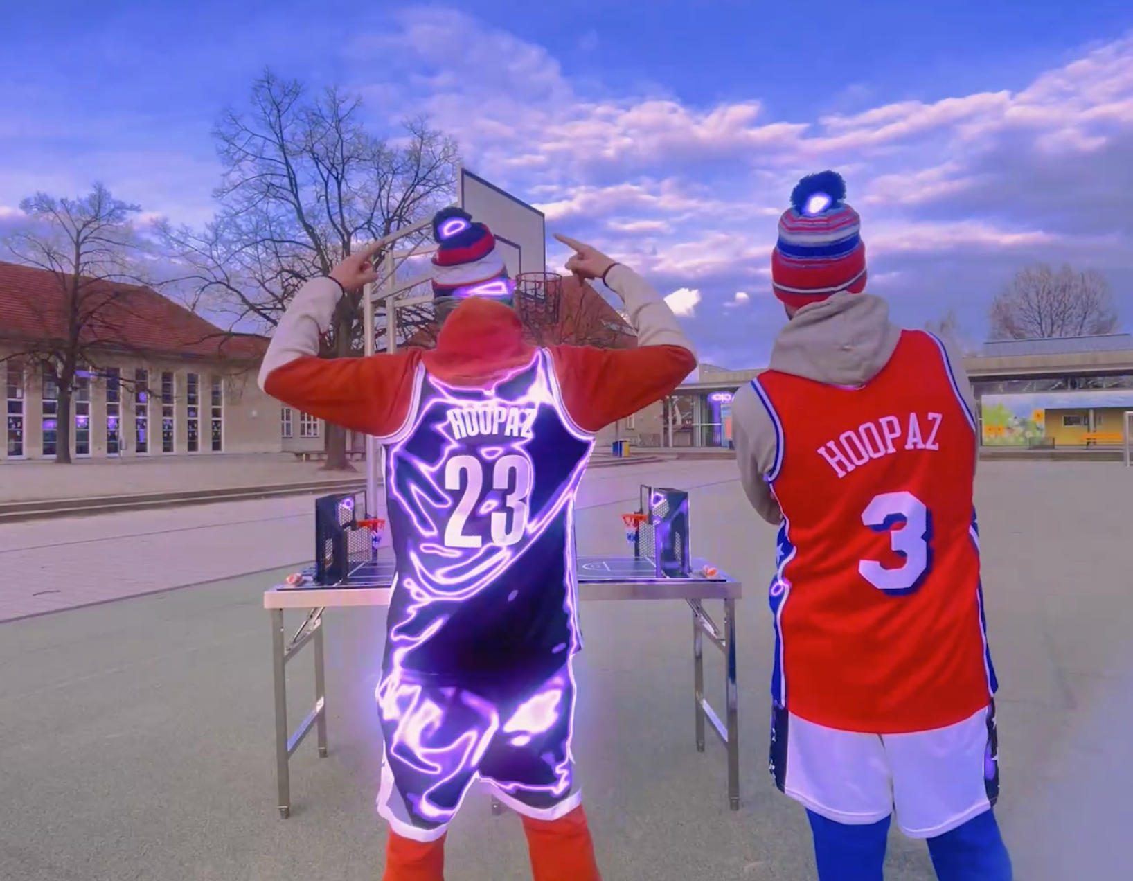 Wir lieben Basketball.