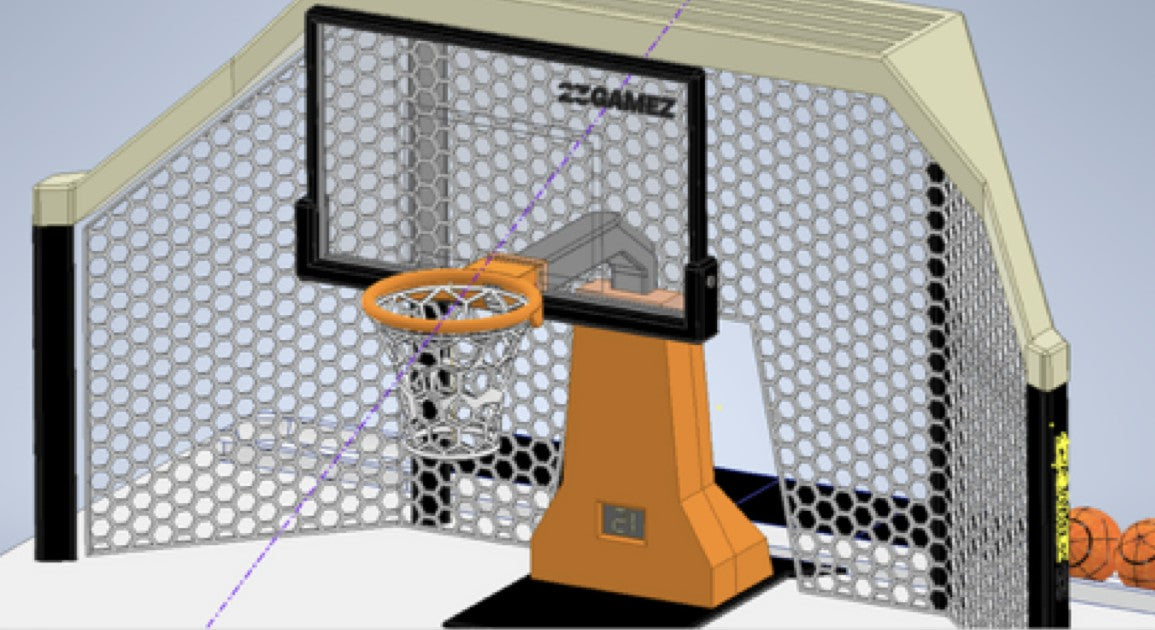 HoopaZ GOATLine Single Hoop, VIP Einzelkorb