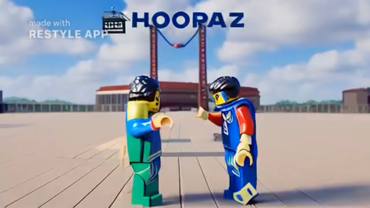 KI und Lego rocken Hoopaz.