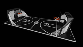 HoopaZ Full Game: das Komplettspiel mit zwei Körben auf dem Court